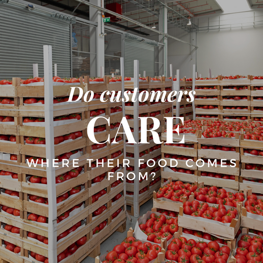 UK Imports: Do customers care where their food comes from?