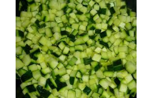Frozen Diced Courgette