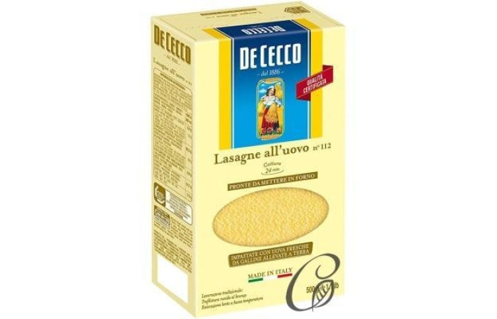 Lasagna (Uovo No. 112) Dried Pasta
